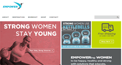 Desktop Screenshot of empowerfitness.com